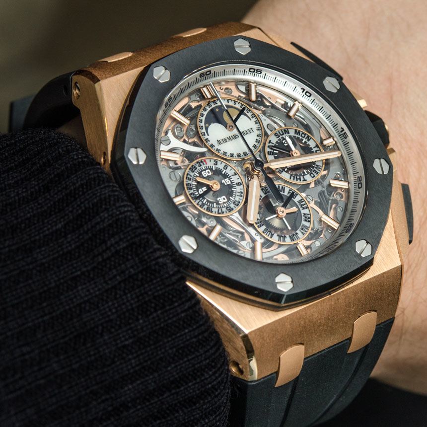 Audemars Piguet Royal Oak Frosted Gold 41mm Watch - Swiss AP Watches Blog